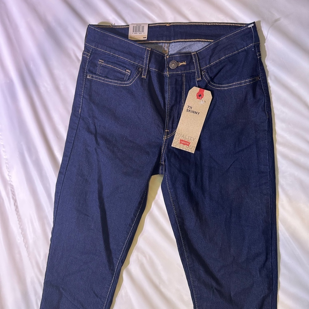 Levi's Women's Dark Blue Skinny Jeans